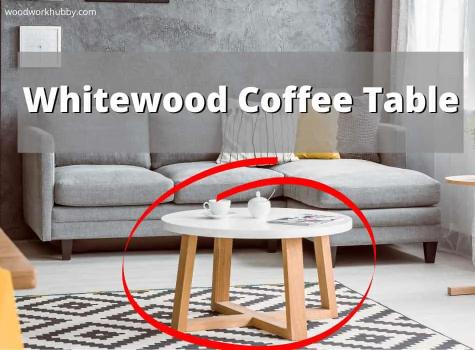 Whitewood coffee table
