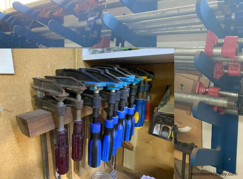 Woodwork clamps